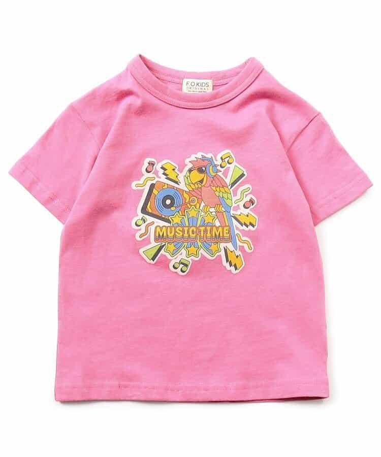 彩色圖形印花T恤