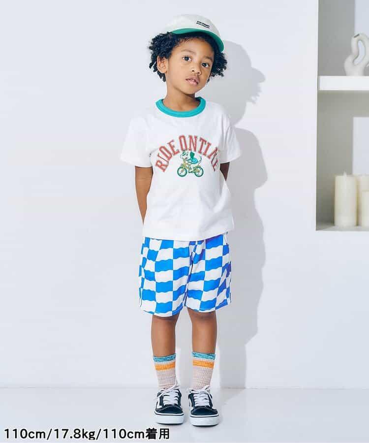 彩色圖形印花T恤