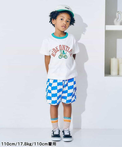 彩色圖形印花T恤