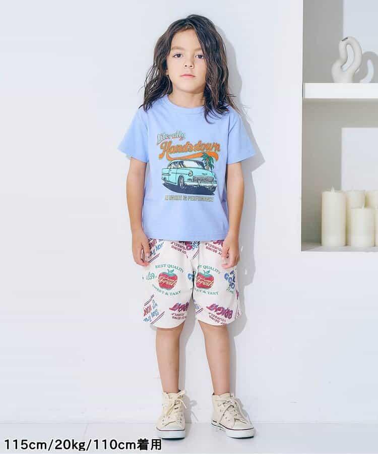 彩色圖形印花T恤