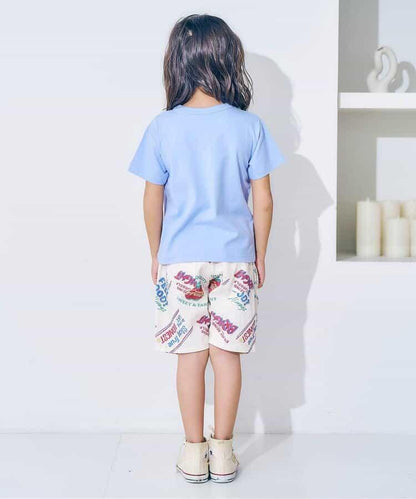 彩色圖形印花T恤