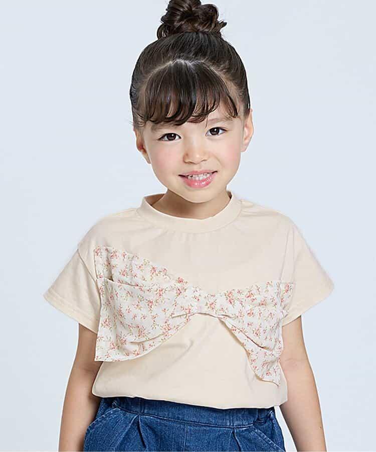 大尺寸蝴蝶結T恤