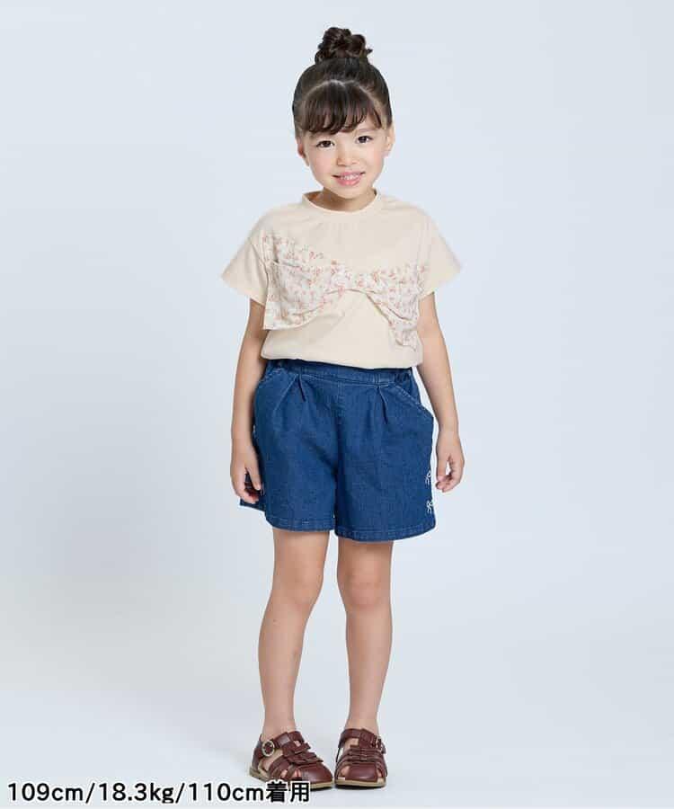 大尺寸蝴蝶結T恤