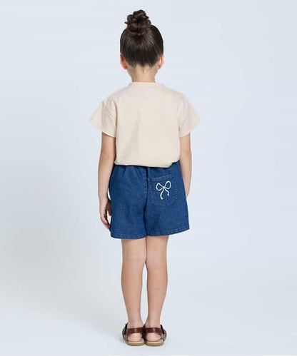 大尺寸蝴蝶結T恤