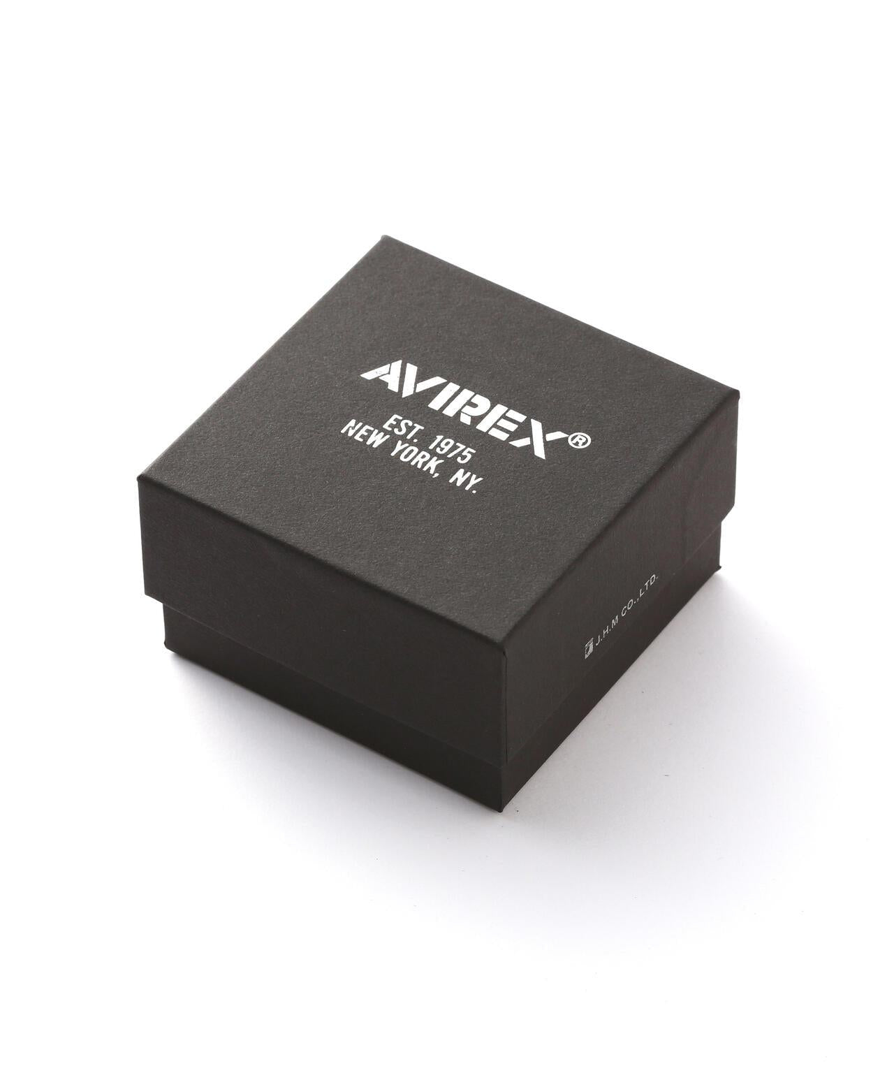《AVIREXby J.H.M CO.，LTD. 》"VARSITY" SIGNATURE RING / "校園風" 簽名戒指 / "バーシティ"
