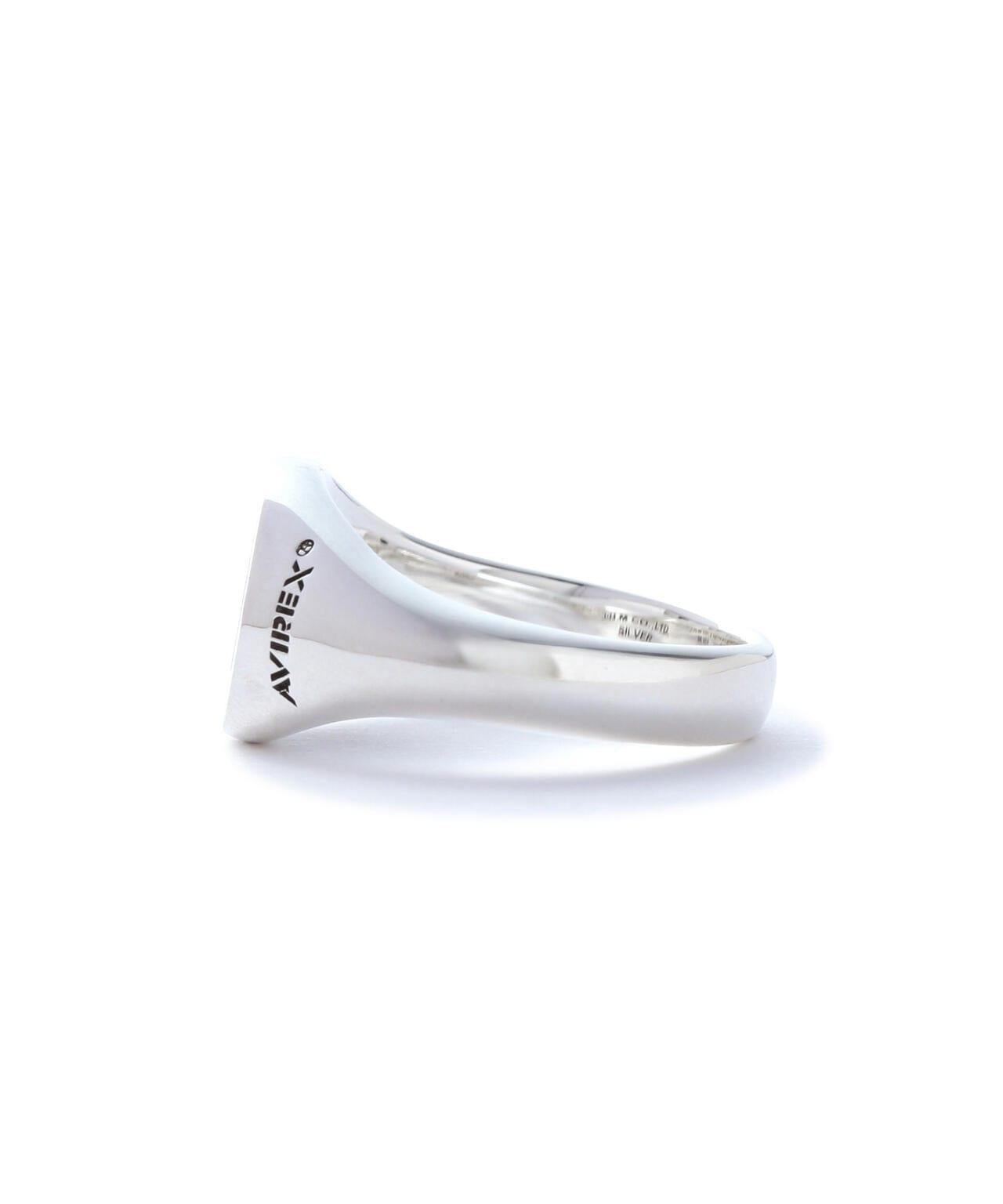 《AVIREXby J.H.M CO.，LTD. 》"VARSITY" SIGNATURE RING / "校園風" 簽名戒指 / "バーシティ"