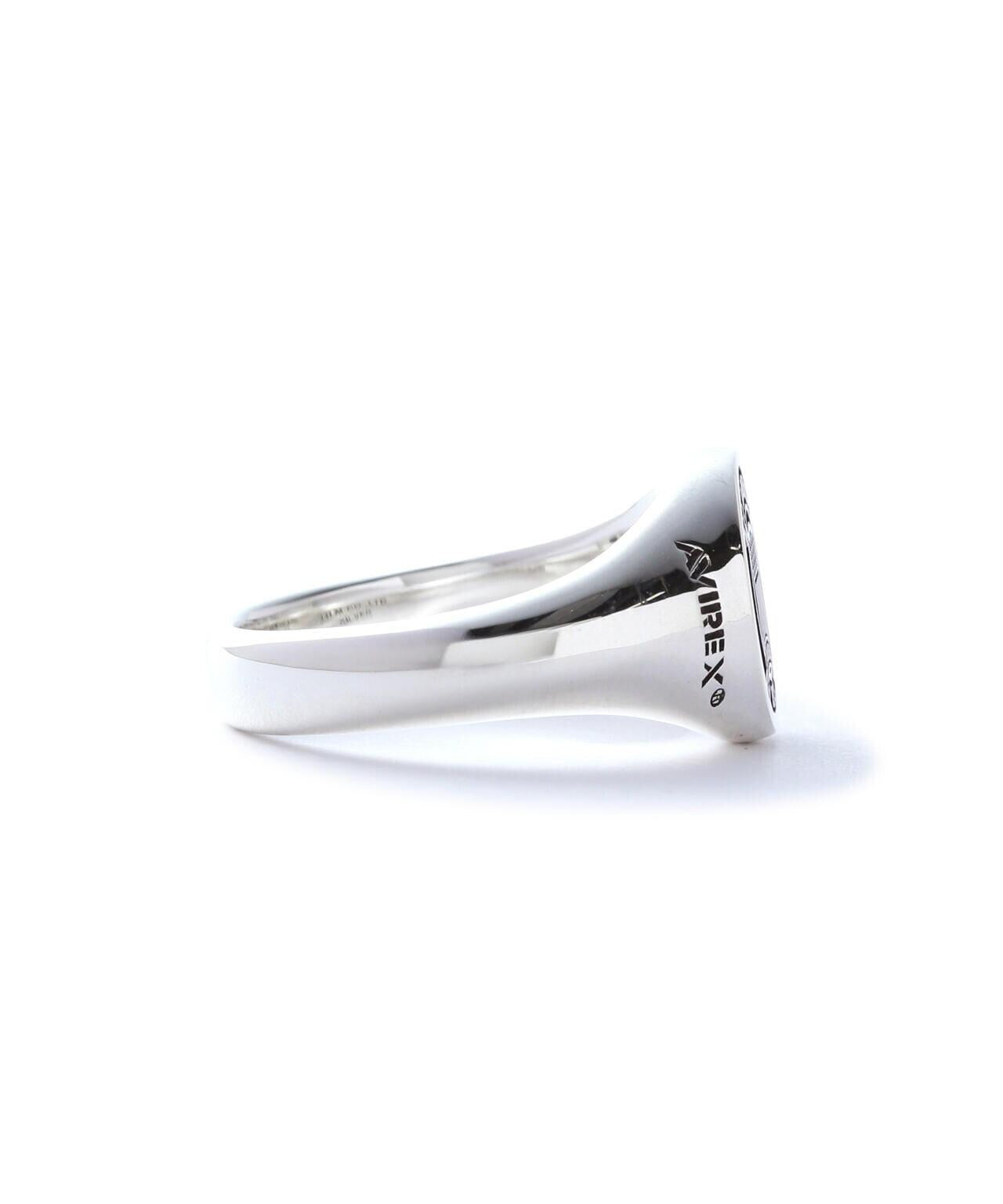《AVIREXby J.H.M CO.，LTD. 》"VARSITY" SIGNATURE RING / "校園風" 簽名戒指 / "バーシティ"