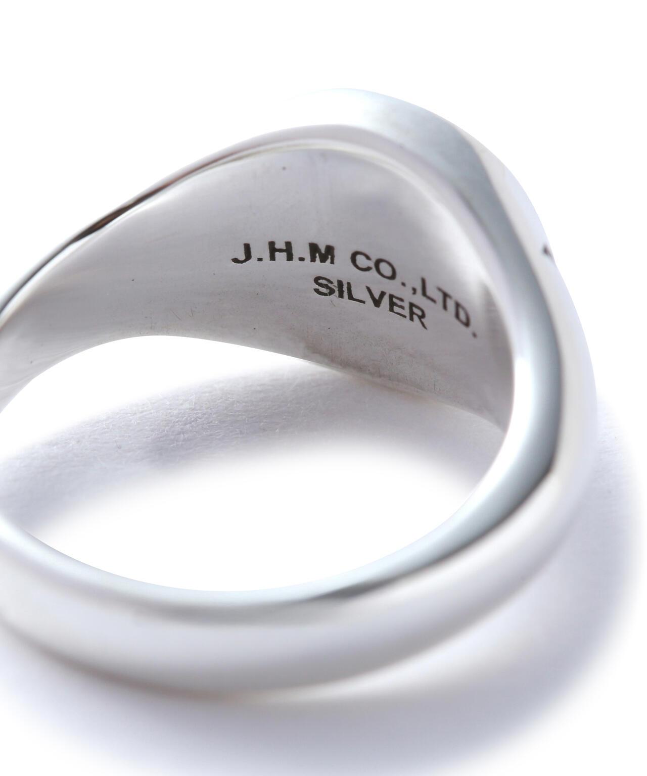 《AVIREXby J.H.M CO.，LTD. 》"VARSITY" SIGNATURE RING / "校園風" 簽名戒指 / "バーシティ"