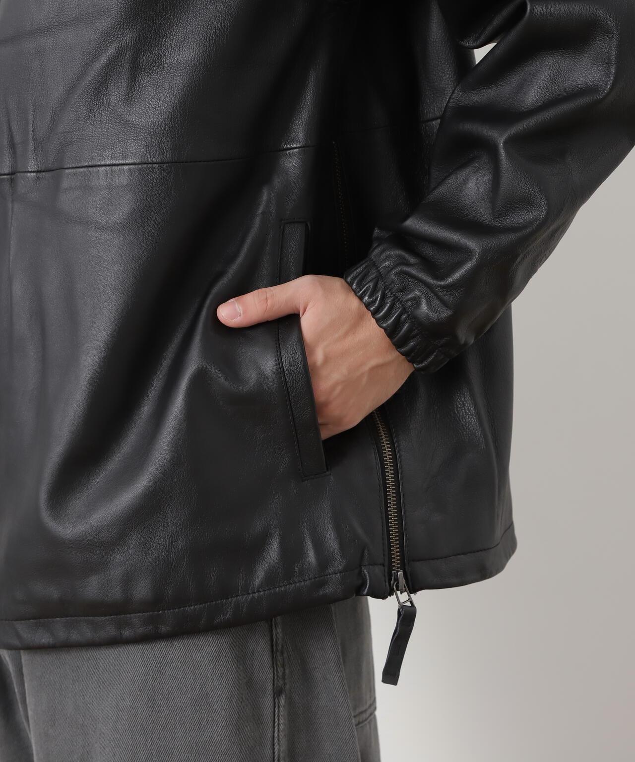 MANASTASH/曼納斯塔什/切裡瓦克真皮套頭衫