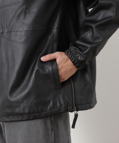 MANASTASH/曼納斯塔什/切裡瓦克真皮套頭衫