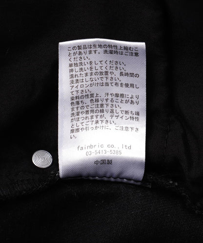 FR(13)NDS/朋友/HDK損傷寬鬆褲 BLK