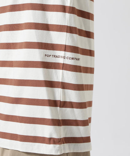 POP TRADING COMPANY/米菲條紋長袖T恤