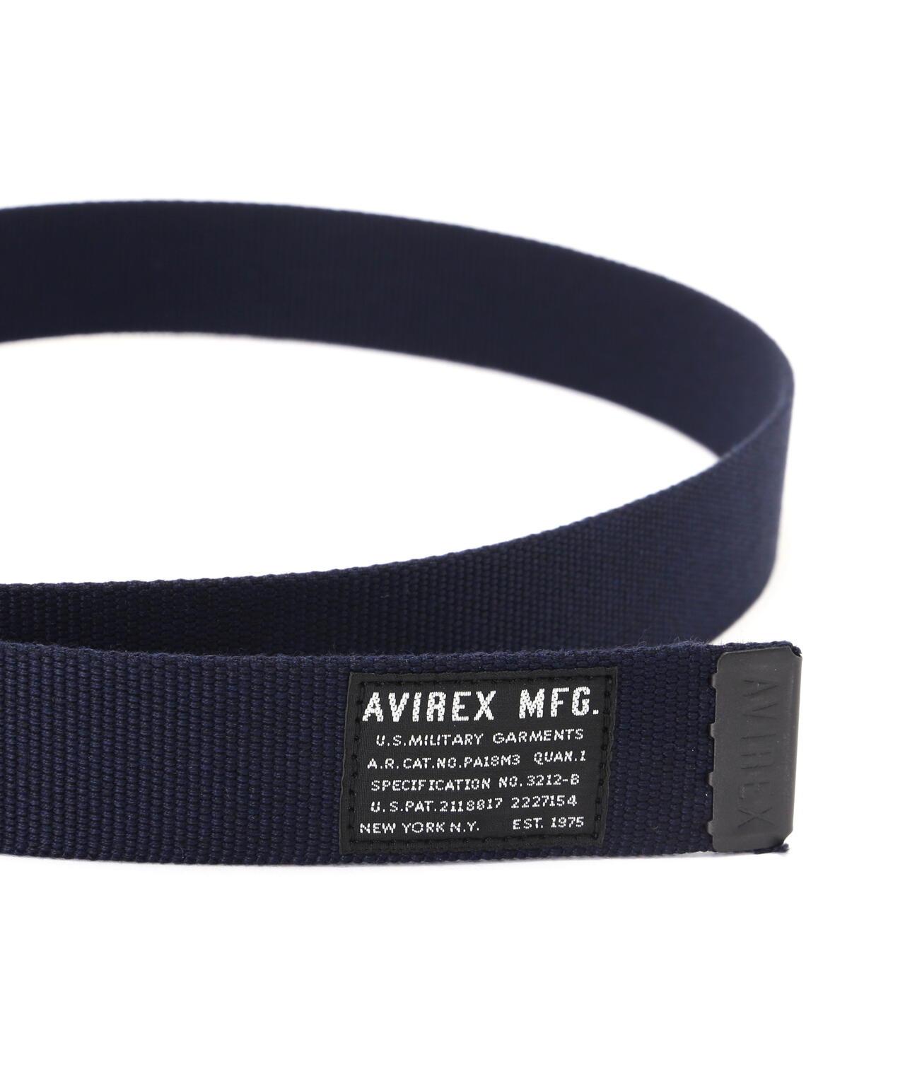 《直營店限定》軍事腰帶 / AVIREX / 阿維雷克斯