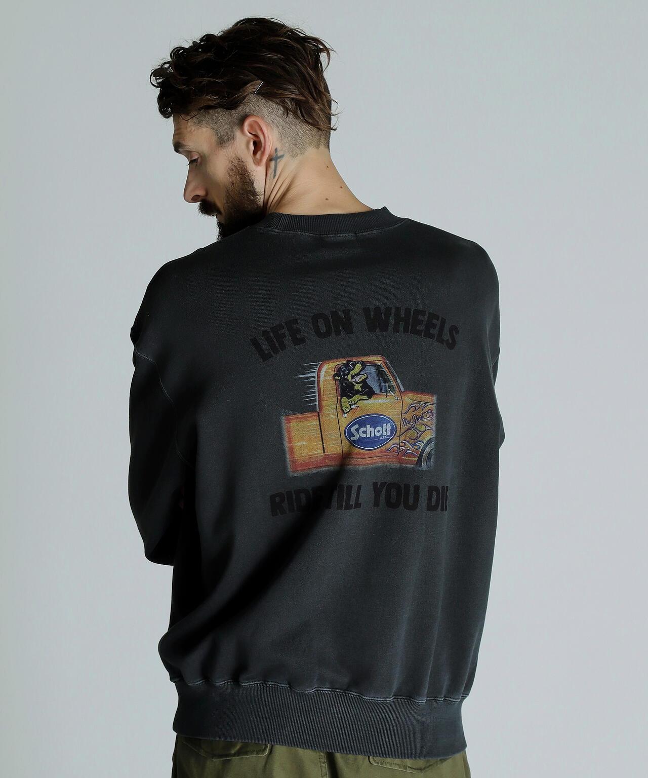 CREW SWEAT HOT ROTTWEILER/圓領衛衣 熱羅威納犬