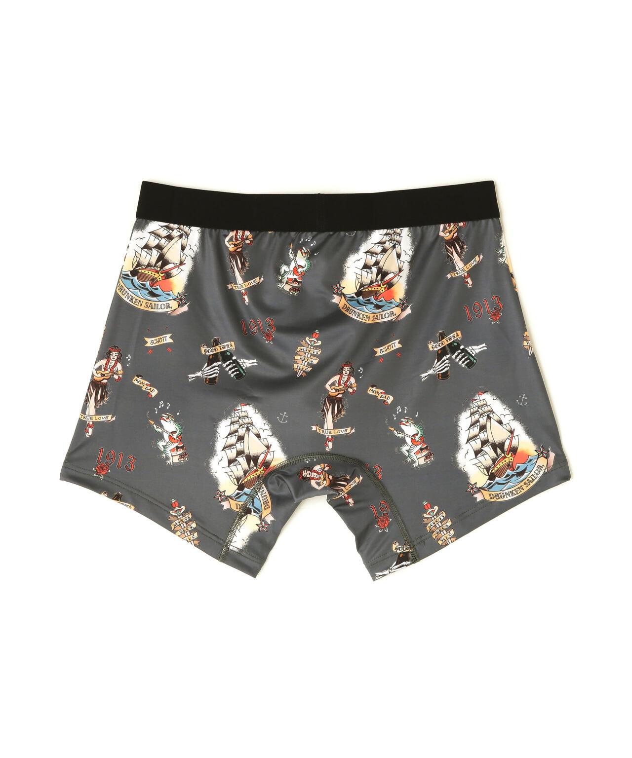 直營限定/BOXER PANTS HULA GIRL 草裙舞女孩男士內褲