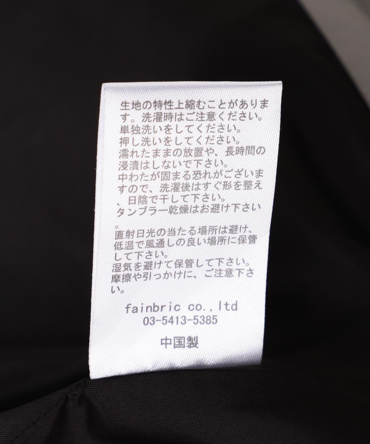 【&DEPOT限定】感謝您/LAYER NYLON後拉鍊夾克