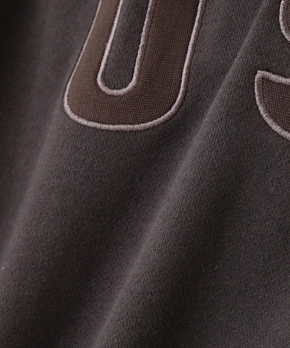 VARSITY LOGO ZIP SWEAT PARKA NYC / 高校隊標拉鍊衛衣連帽外套