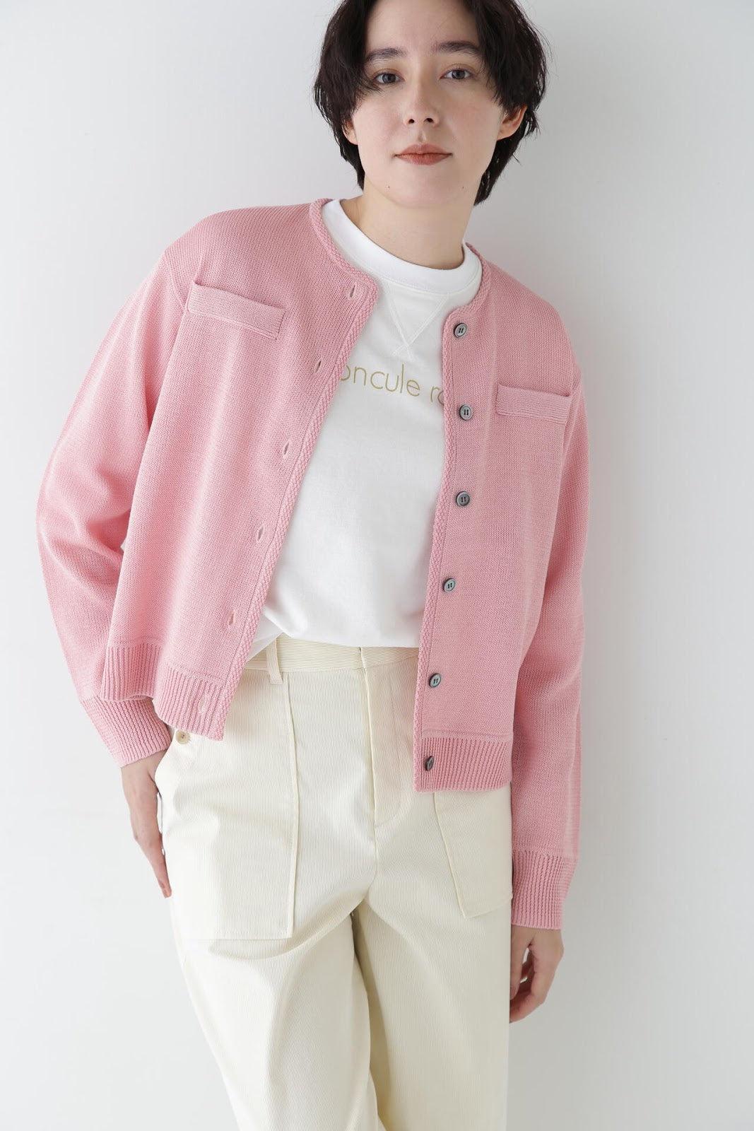 中厚格子開衫