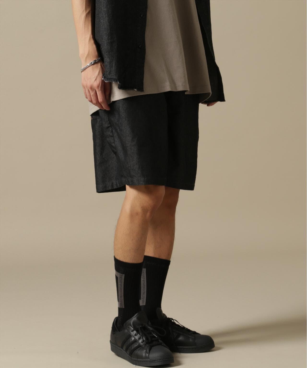 【&DEPOT限定】白色貓頭鷹牛仔短褲