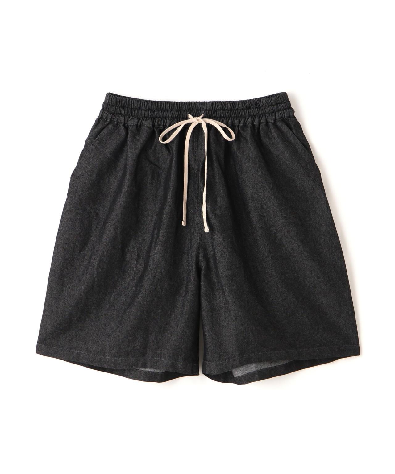 【&DEPOT限定】白色貓頭鷹牛仔短褲