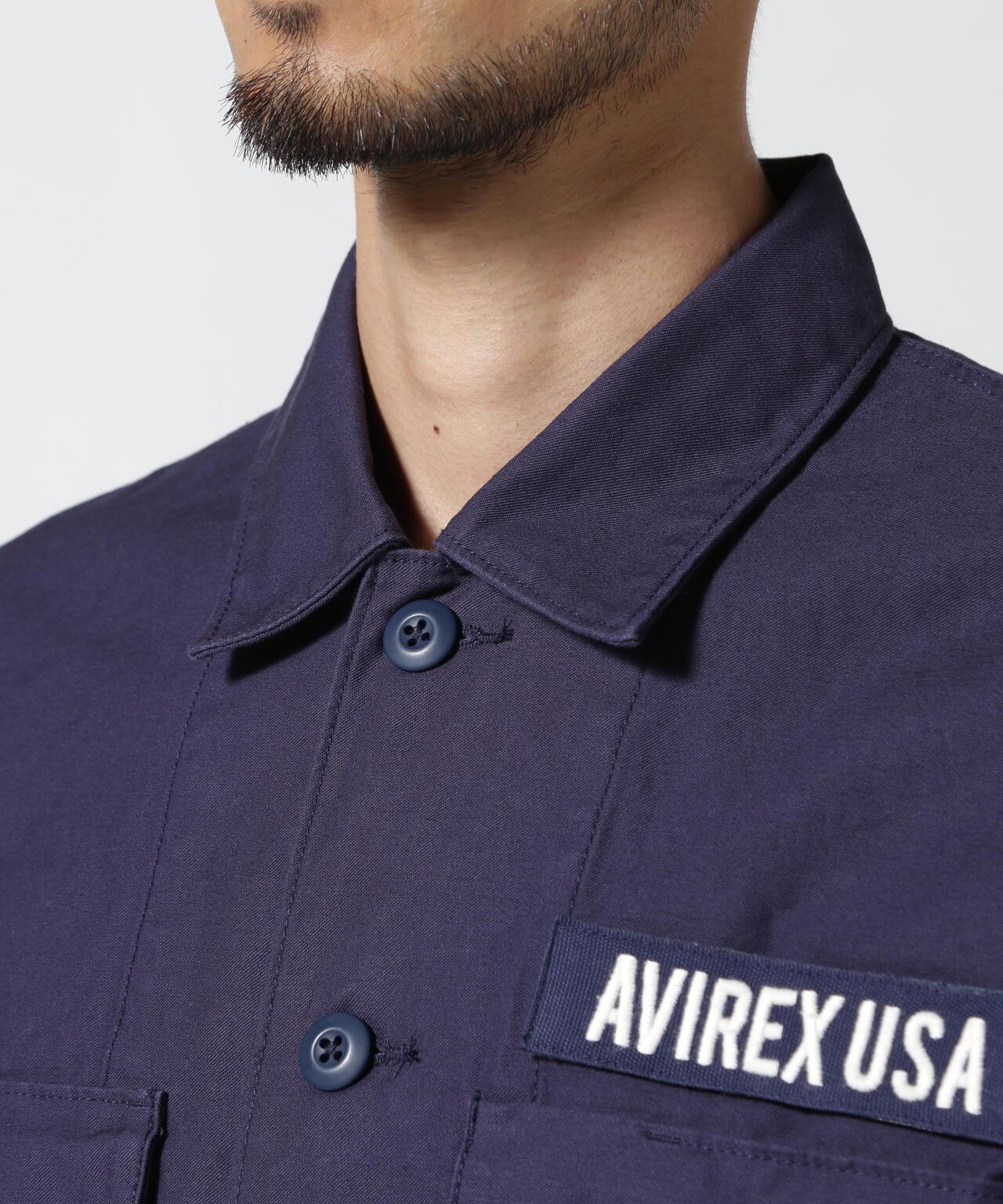 長袖迷彩襯衫 / AVIREX / 標準