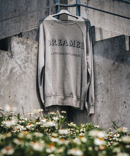 聖邁克爾/聖邁克爾/圓領衛衣/花朵/灰色