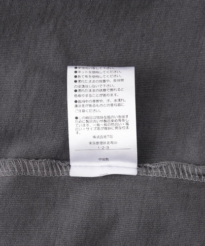 &DEPOT限定/感謝您/活性染虎紋短袖T恤