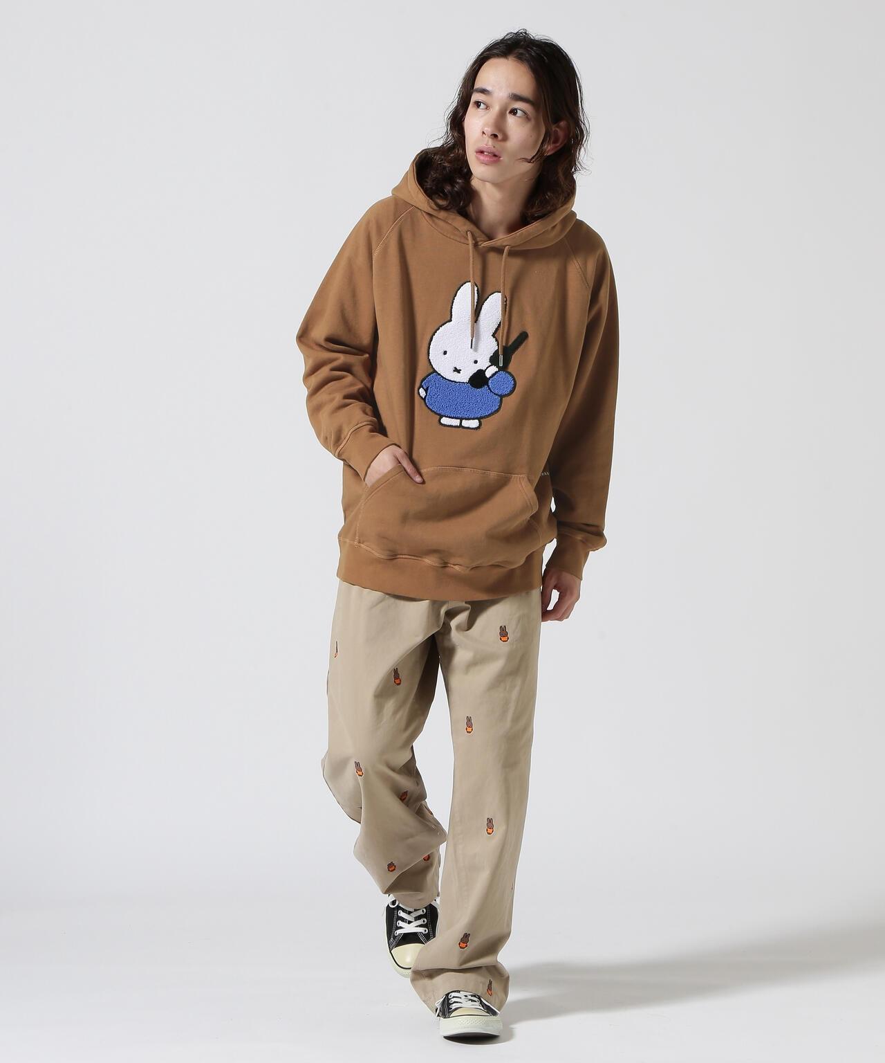 POP TRADING COMPANY/Pop & Miffy 聯名印花連帽衛衣