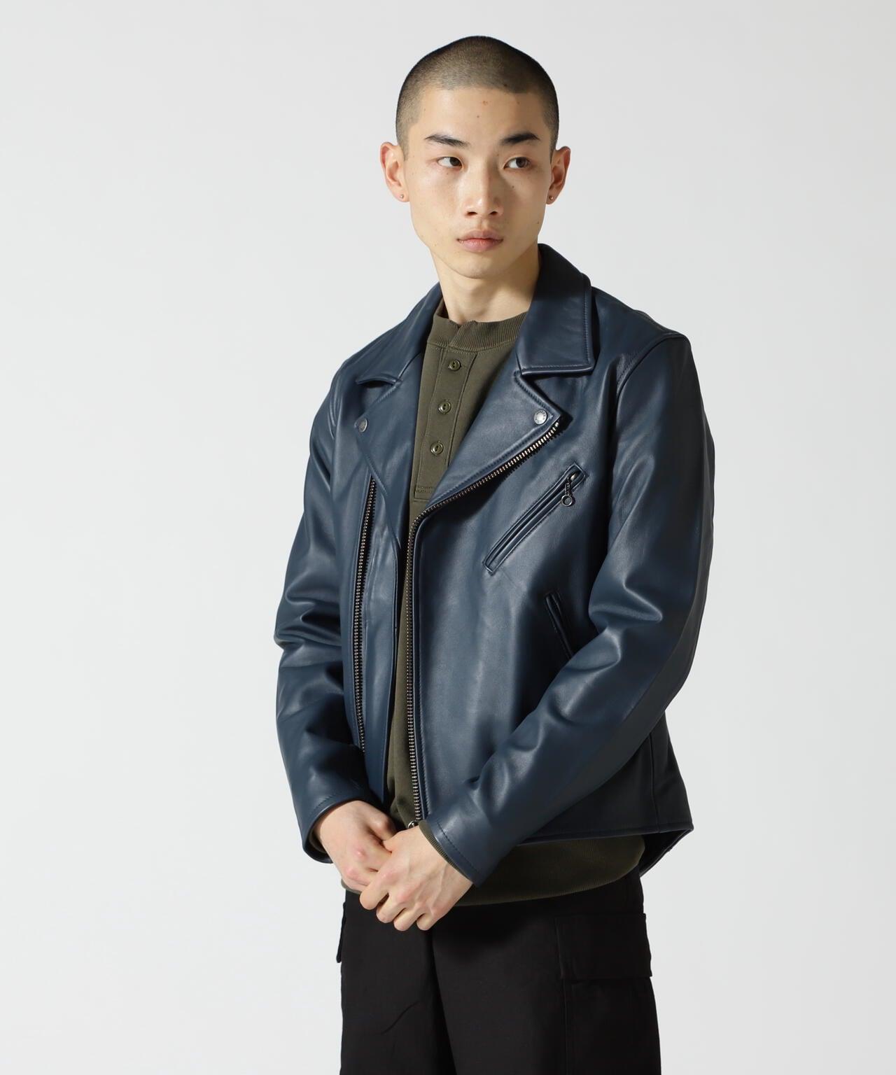 【&DEPOT限定】羊毛 雙排扣機車外套
