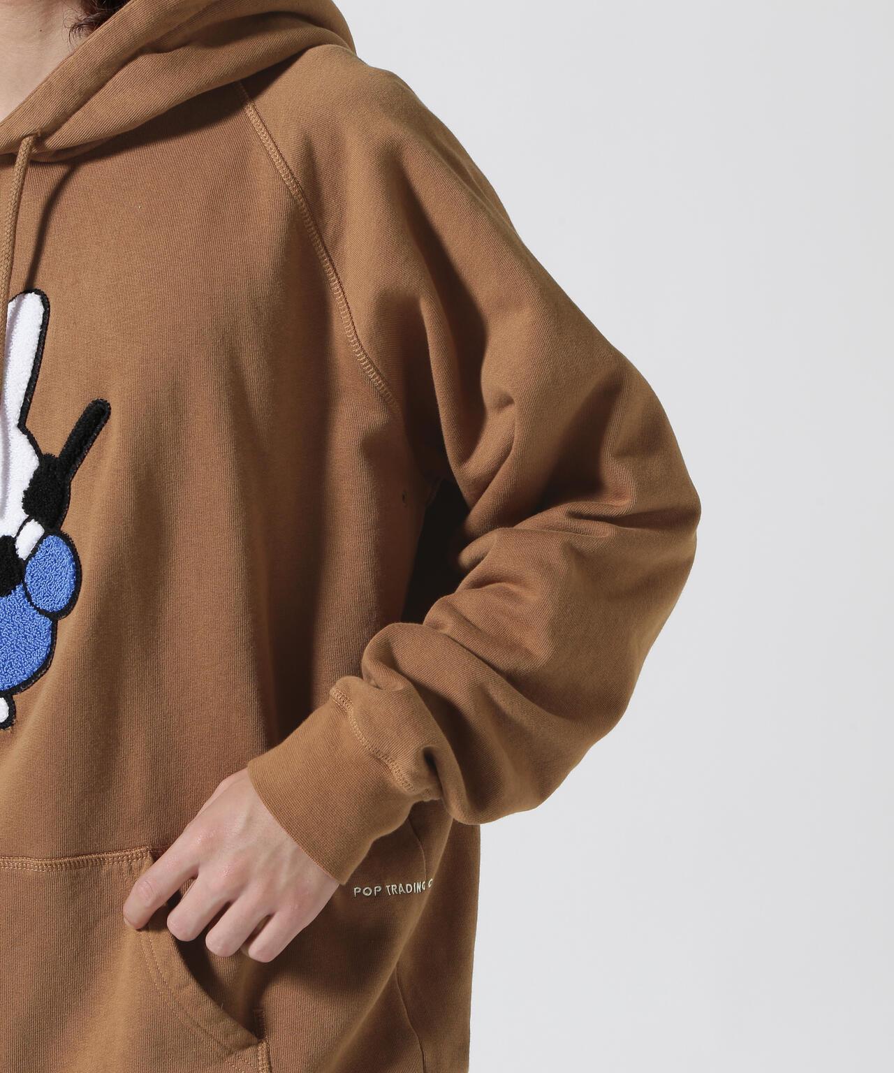 POP TRADING COMPANY/Pop & Miffy 聯名印花連帽衛衣