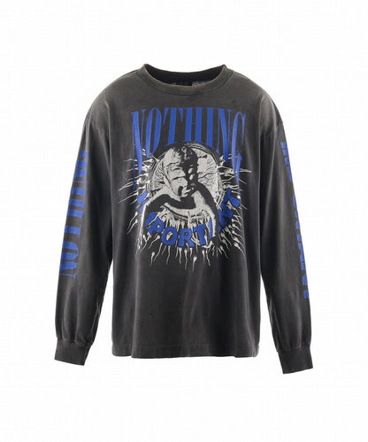 聖邁克爾/KK_LS TEE/無印/黑色