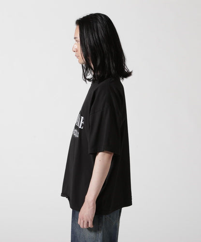 REMI RELIEF 聯名產品染色 25/-天竺大尺碼T恤(法國)