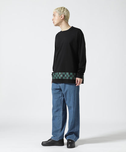 SURT ×K（汽車服務/青春震撼）KURT格紋襯衫-L/S