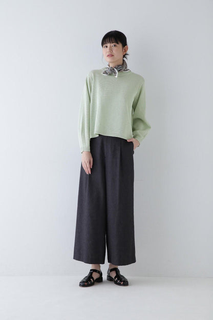【限定顏色】中厚款粗棉提花套頭衫