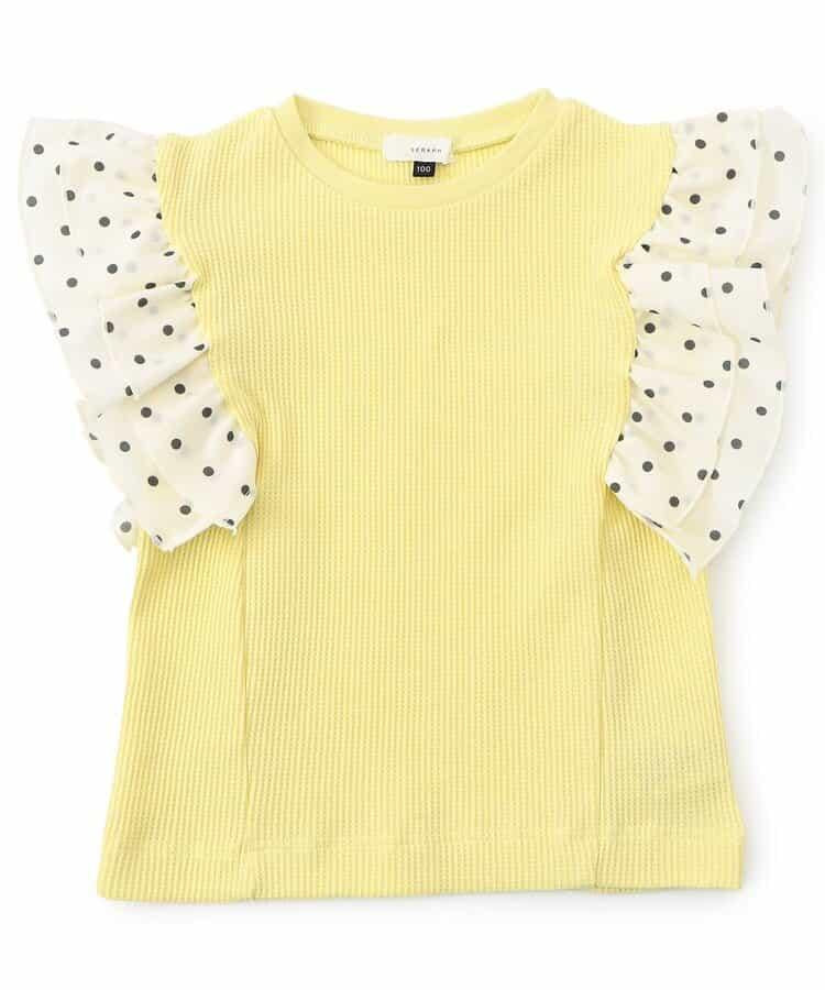 袖口荷葉邊蛋糕T恤