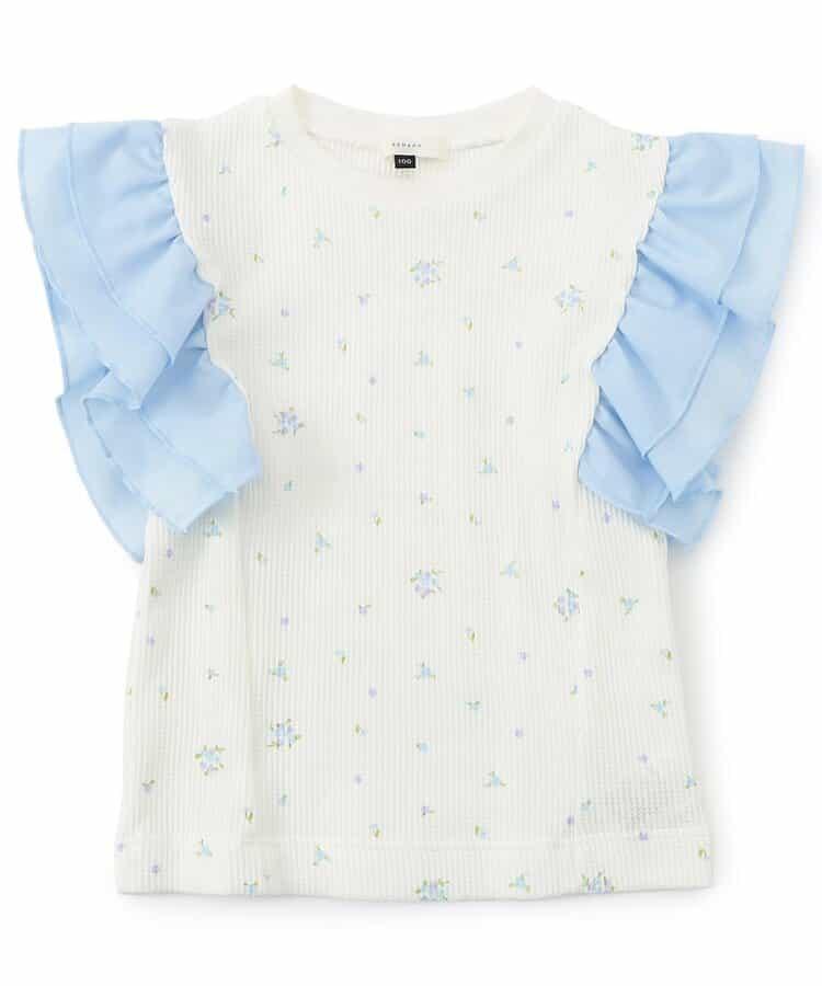 袖口荷葉邊蛋糕T恤