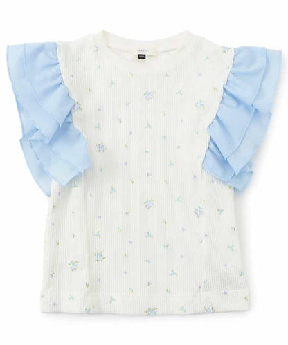 袖口荷葉邊蛋糕T恤