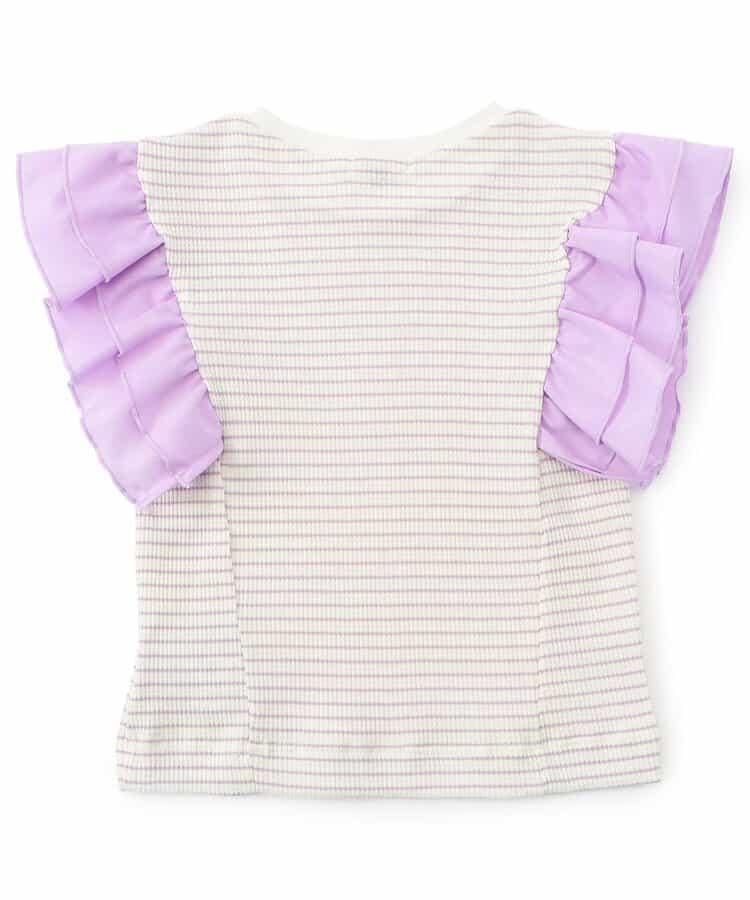 袖口荷葉邊蛋糕T恤