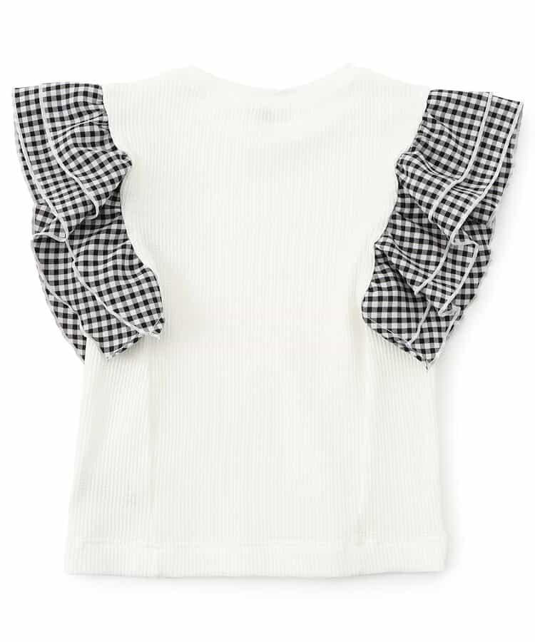 袖口荷葉邊蛋糕T恤