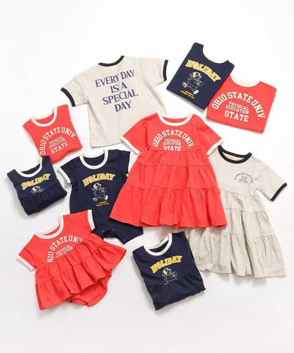 【連衣裙】3色3款大學T恤