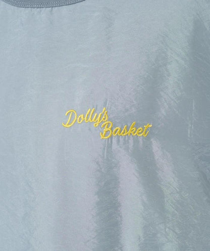 歐根紗 × T恤 背部刺繡 短袖 T恤