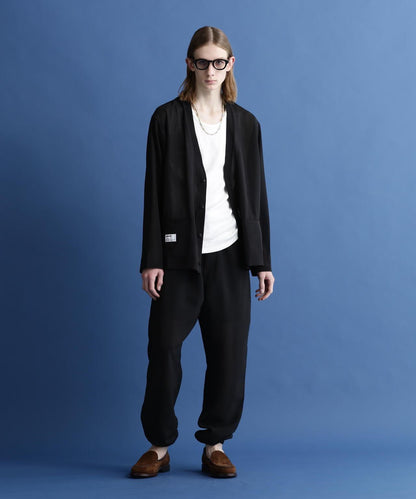 SLUB CHIFFON PANTS/亞麻紗雪紡褲