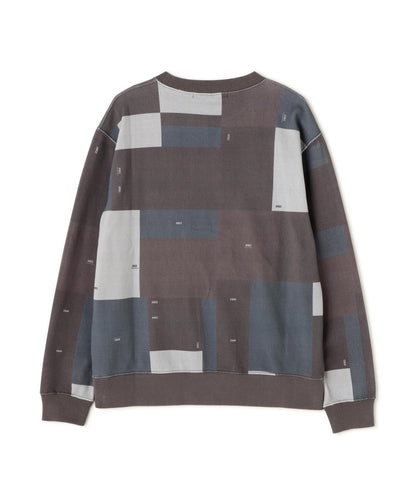 CREW NECK SWEAT GEOMETRY / 圓領衛衣 幾何圖案 / AVIREX / 阿維雷克斯