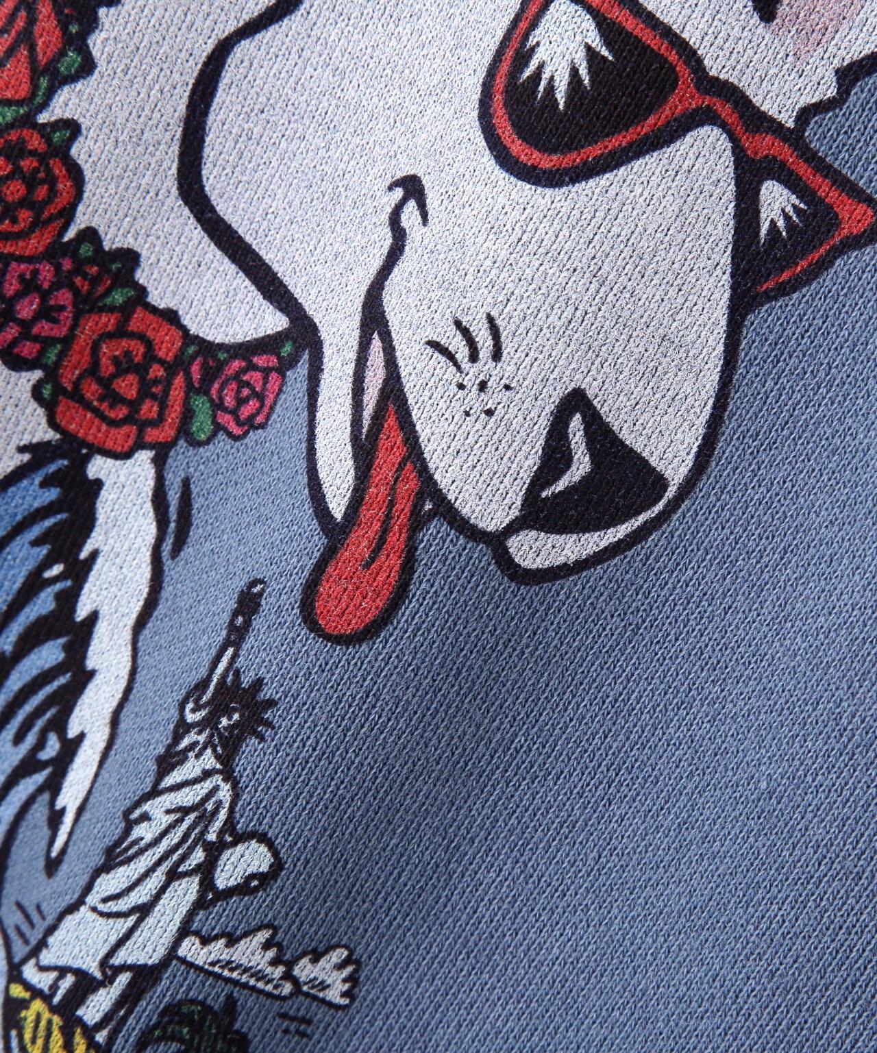 CREW SWEAT SURF DOG/圓領衛衣 衝浪狗