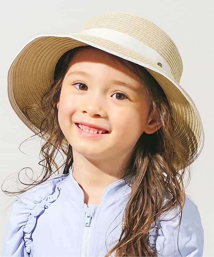 蝴蝶結草帽_UV防曬