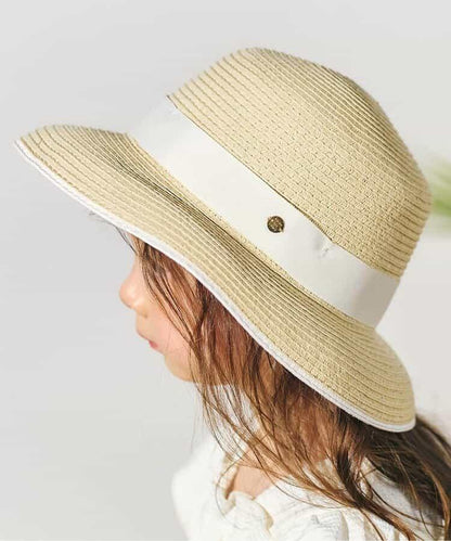 蝴蝶結草帽_UV防曬