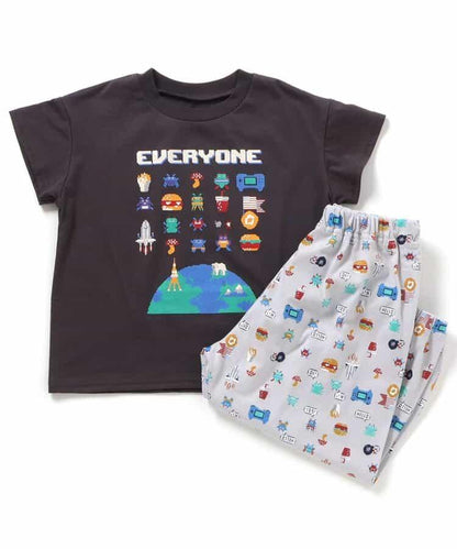 5件短袖長褲睡衣