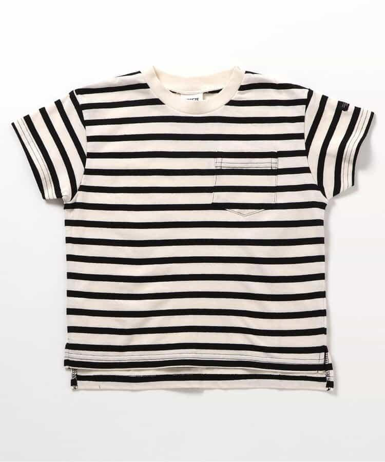 無圖案條紋T恤