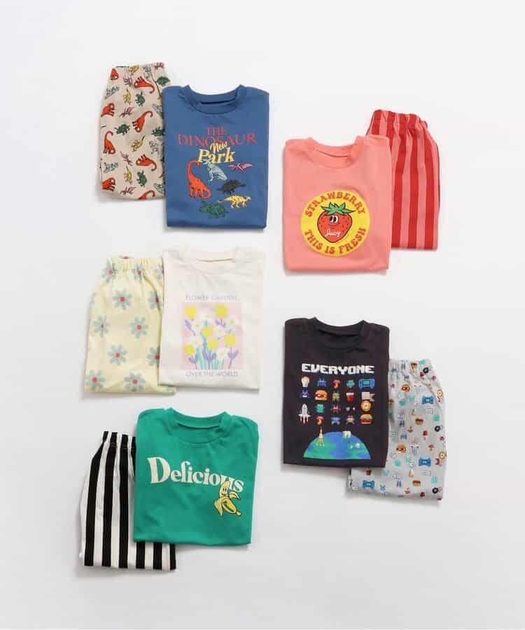 5件短袖長褲睡衣