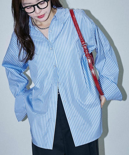 寬鬆版基礎款襯衫